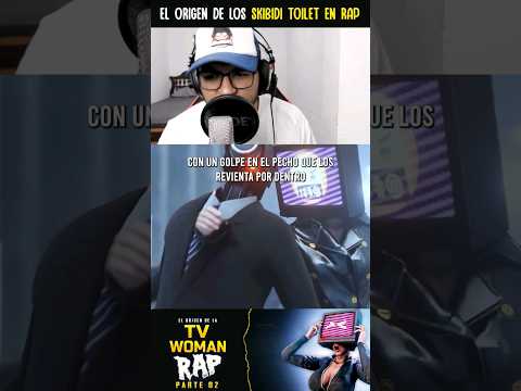 SE a VUELTO MALVADA! ? La HISTORIA de la TV WOMAN de los SKIBIDI TOILET en RAP ??