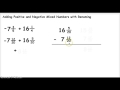 Mixed Numbers and Renaming Concepts