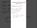 Exponential Functions and Simplification