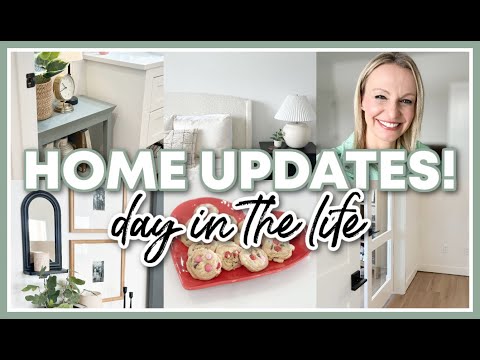 HOME DECOR + PROJECT UPDATES!  | DAY IN THE LIFE 2025