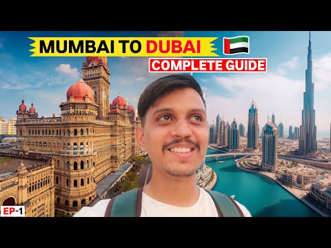 Mumbai To Dubai 🇦🇪 | मुंबई से दुबई का वीजा कैसे मिला | E-Visa | Hotel | Money Exchange | Sim Card