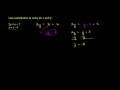Solving Systems of Equations Using Substitution