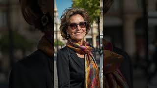 French Women Never Underestimate The Power of A Silk Scarf