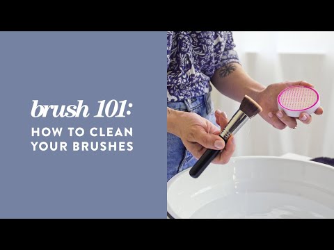 How-To: Clean Makeup Brushes | Nordstrom Beauty School