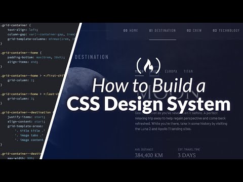 Create a Design System with CSS – Web Development Course