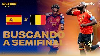 ESPANHA X BÉLGICA: O QUE ESPERAR? | Troca de Passes | Copa do Mundo 2026 | sportv