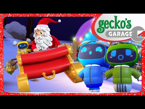 Watch Out, Santa! 🎅 | Gecko's Garage | Trucks For Children | Cartoons For Kids