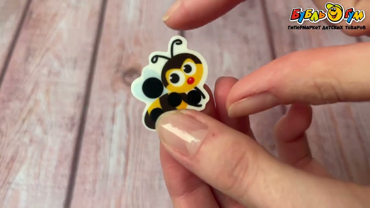 Термометр-наклейка на лоб Пчелка - видео