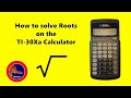 Finding Roots with TI 30x Calculator
