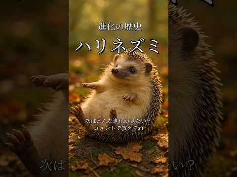 ハリネズミの進化　#進化 #documentary #自然 #科学 #ドキュメンタリー #歴史 #ハリネズミ