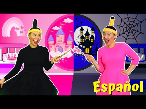 Desafío Rosa vs Negro | Rimas Infantiles Para Niños | Babanana Español