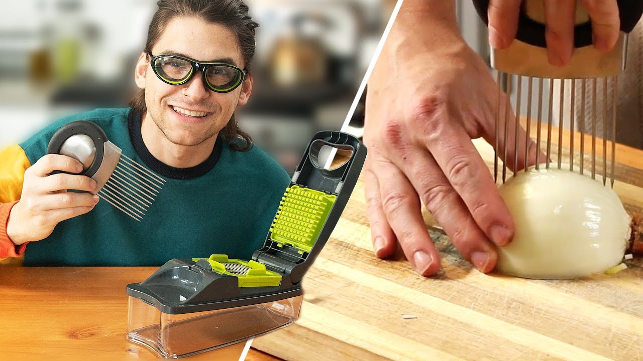 I Tried Onion Chopping Gadgets