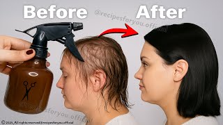 Hair Grows Like Crazy! Top 4 Natural Remedies to Stop Hair Loss Fast!