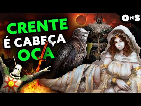 A VERDADE OCULTA DE DARK SOULS! Deuses descartáveis, niilismo meia-bomba e Berserk sem Berserk