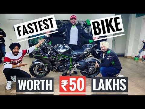 India's First H2 CARBON 2020 Delivery 😍|| FASTEST LEGAL BIKE ON EARTH 😳