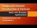 Understanding Compound Interest Concepts