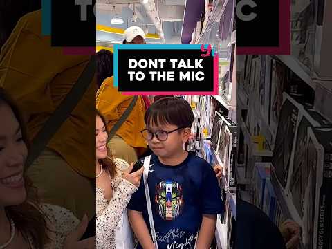 DONT TALK TO THE MIC #challenge #challengeseru #christmas #kids