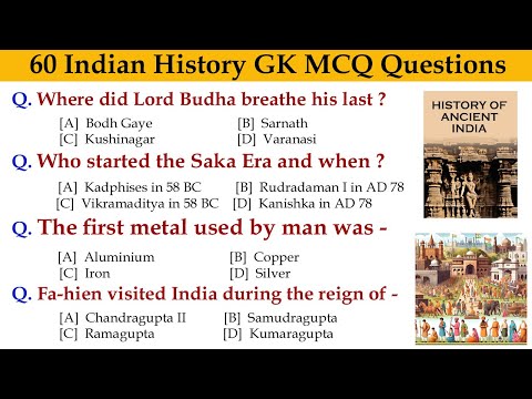 Indian History GK MCQ Questions and Answer in English | Indian History - History General Knowledge