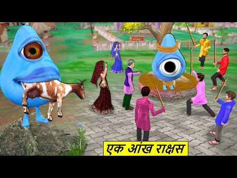 Ek Ankh Wala Bhoot Scary One Eye Ghost in Village Hindi Kahaniya Hindi Stories Hindi Moral Stories