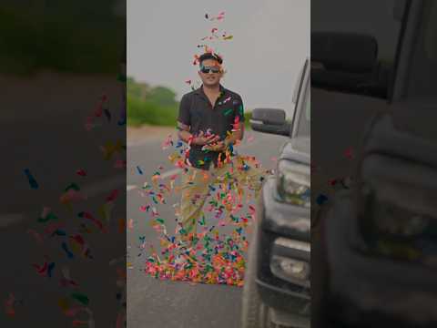 Filling Car 🚙 with Balloons 🎈 #balloon #devkeexperiment