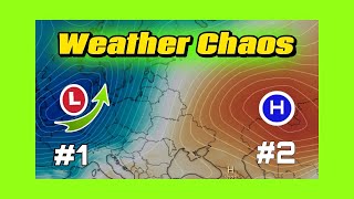 EUROPE WEATHER | Warning ⚠️ ( Possibility of flash floods ) + chance of snowfall ❄️ in the north