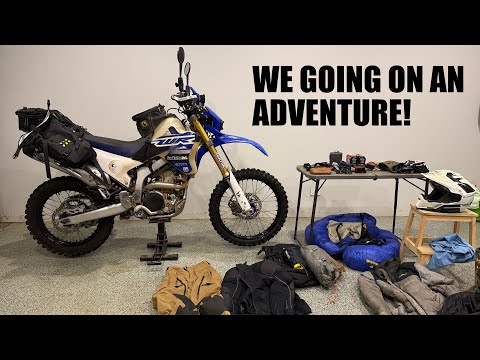 WE ARE GOING ON ANOTHER HUGE DESERT ADVENTURE! WR250R BORDER TRACK EXTREME!