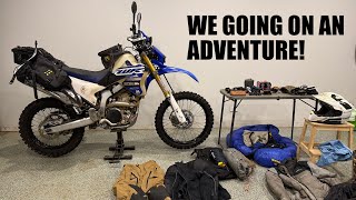WE ARE GOING ON ANOTHER HUGE DESERT ADVENTURE! WR250R BORDER TRACK EXTREME!