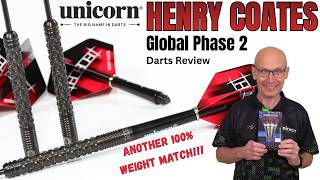Unicorn Global HENRY COATES PHASE 2 Darts Review