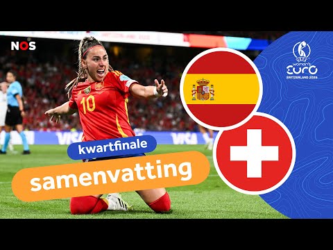 MAGISCHE VIJF minuten SPANJE breken THUISLAND! 🇪🇸🔥 | samenvatting Spanje - Zwitserland | EK voetbal