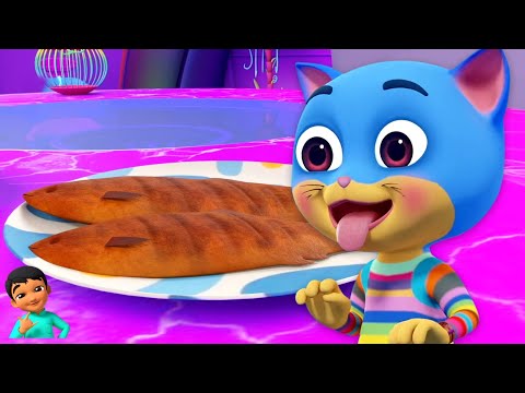 Billi Karti Meow Meow | बिल्ली करती म्याऊ म्याऊ | Hindi Rhymes for Kids | Super Billi Cartoon