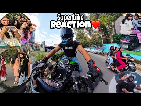 Loudest Kawasaki ZH2 in Market🤯 with S1000rr | Market Reaction Part 2 #zh2 #kawasaki #reaction
