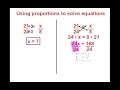 Proportions and Ratios in Word Problems