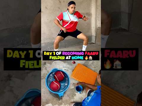 Day 1 Of Becoming Faaru Fielder 🏏❤️ #cricket #minivlog #fielder #fielding #cricketshorts