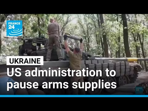 YouTube video thumbnail: US Administration to Pause Arms Supplies to Ukraine
