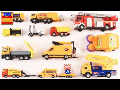 Learn City Service Vehicles For Kids + More Preschool Videos
