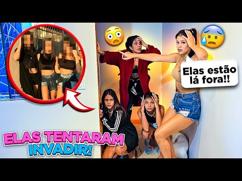 AS GAROTAS ANONIMAS TENTAREM INVADIR NOSSA CASA ENQUANTO ESTAVAMOS SOZINHAS!!