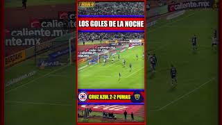 🚂 LOS GOLES DE CRUZ AZUL EN EL 2-2 VS PUMAS 🚨 #cruzazul #cruzazulfc