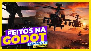 TOP 6 JOGOS FANTÁSTICOS Feitos na GODOT PARA TE INSPIRAR - ANO 03 | Semana 12