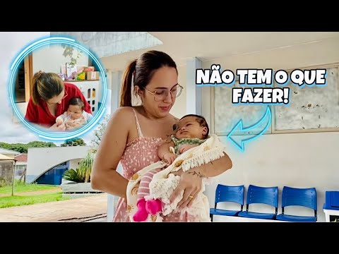 LEVEI MINHA BEBÊ NA EMERGÊNCIA 🚨 FIQUEI MUITO PREOCUPADA 😞