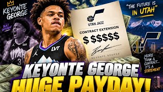 Keyonte George just inked a 5 year deal with Utah Jazz 🤑🤑🤑