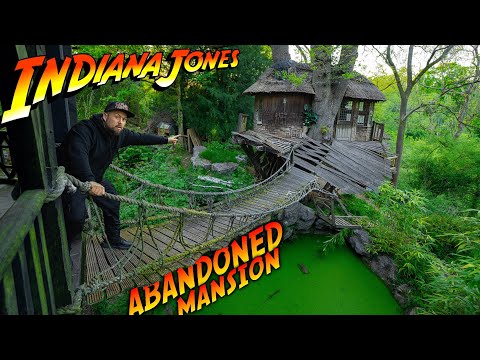 Abandoned Indiana Jones Mansion - Family Vanished Leaving Millions UNSOLVED CASE