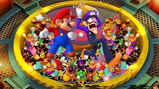 Mario Party Switch - Top survival minigames - Wario vs Waluigi vs Mario vs Luigi