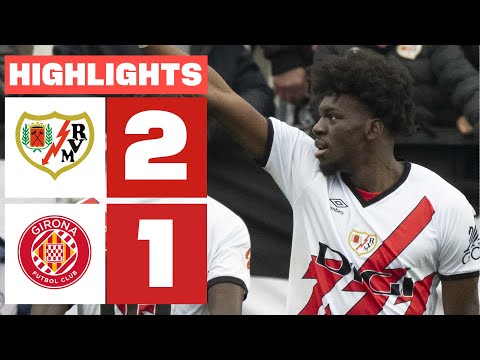 RAYO VALLECANO 2 - 1 GIRONA FC I RESUMEN LALIGA EA SPORTS