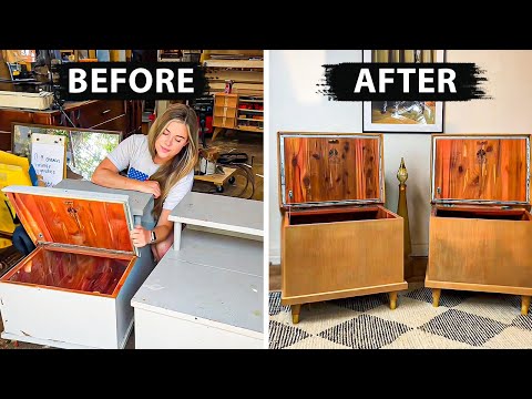 DIY Magic: My Amazing Before and After Furniture Projects ✨