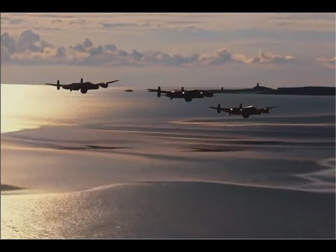 Amazingly restored Dambusters footage, with spectacular scenes of the bouncing bomb trials  (1943)
