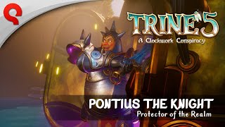 Trine 5 release date set for August, Pontius the Knight trailer