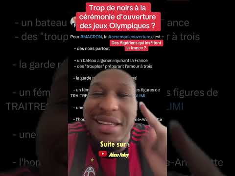 Trop de noirs à la cérémonie d'ouverture des Jeux Olympiques ?