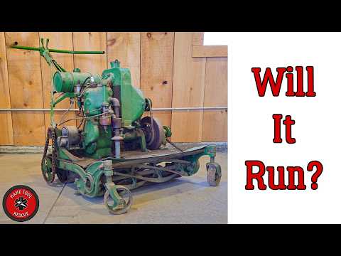 1920s Lawn Mower [Restoration] - Part 2