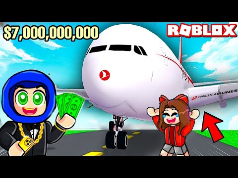 Roblox Ekta and Ayush Play AIRPLANE MEGA JETT TYCOON!!✈️