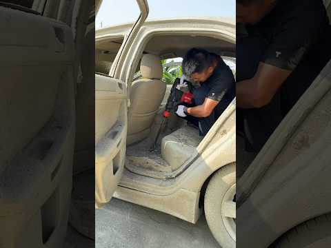 "El limpiador de coches mรกs trabajador" ๐ฅน๐ #shorts